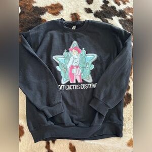 Beat Cactus Customs Logo Pullover Sweatshirt